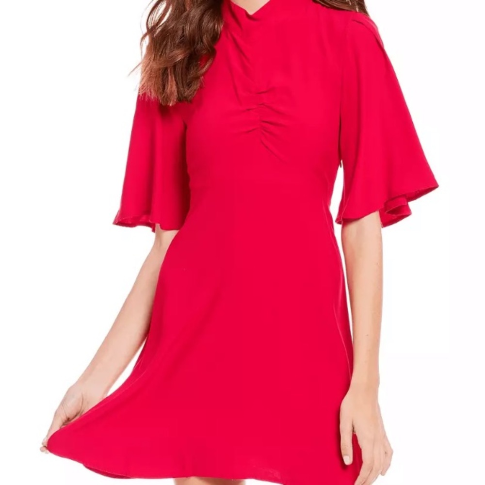 Free People Red Mini Dress - Picture 4 of 4